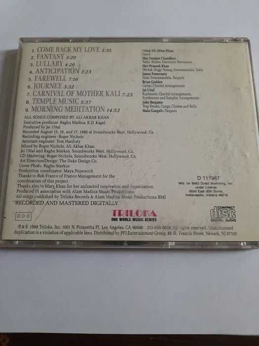 Ali Akbar Khan , Journey, CD