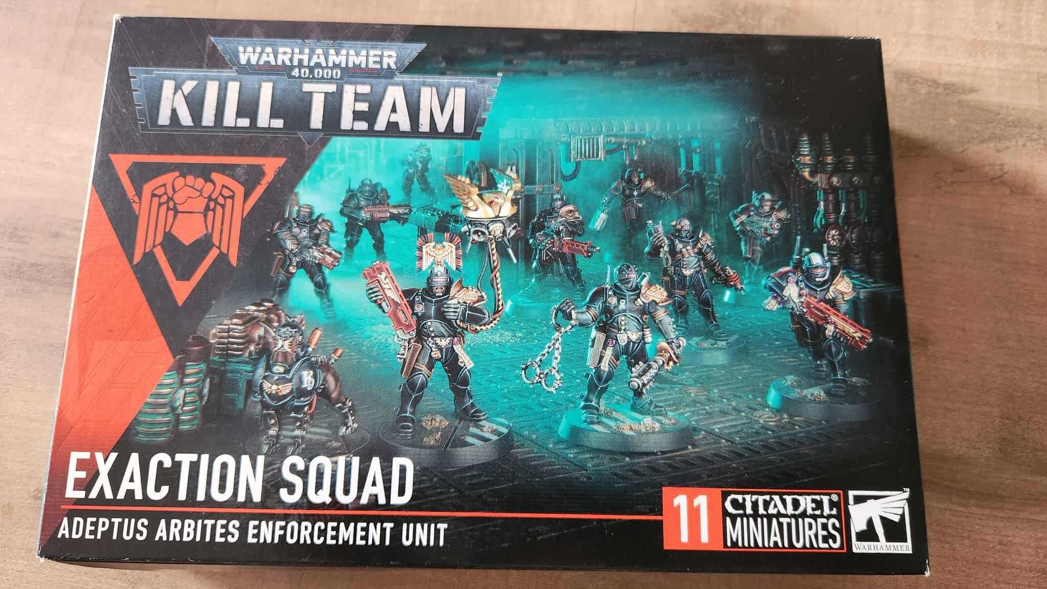 Exaction Squad Adeptus Arbites Kill Team Warhammer 40k Złożone