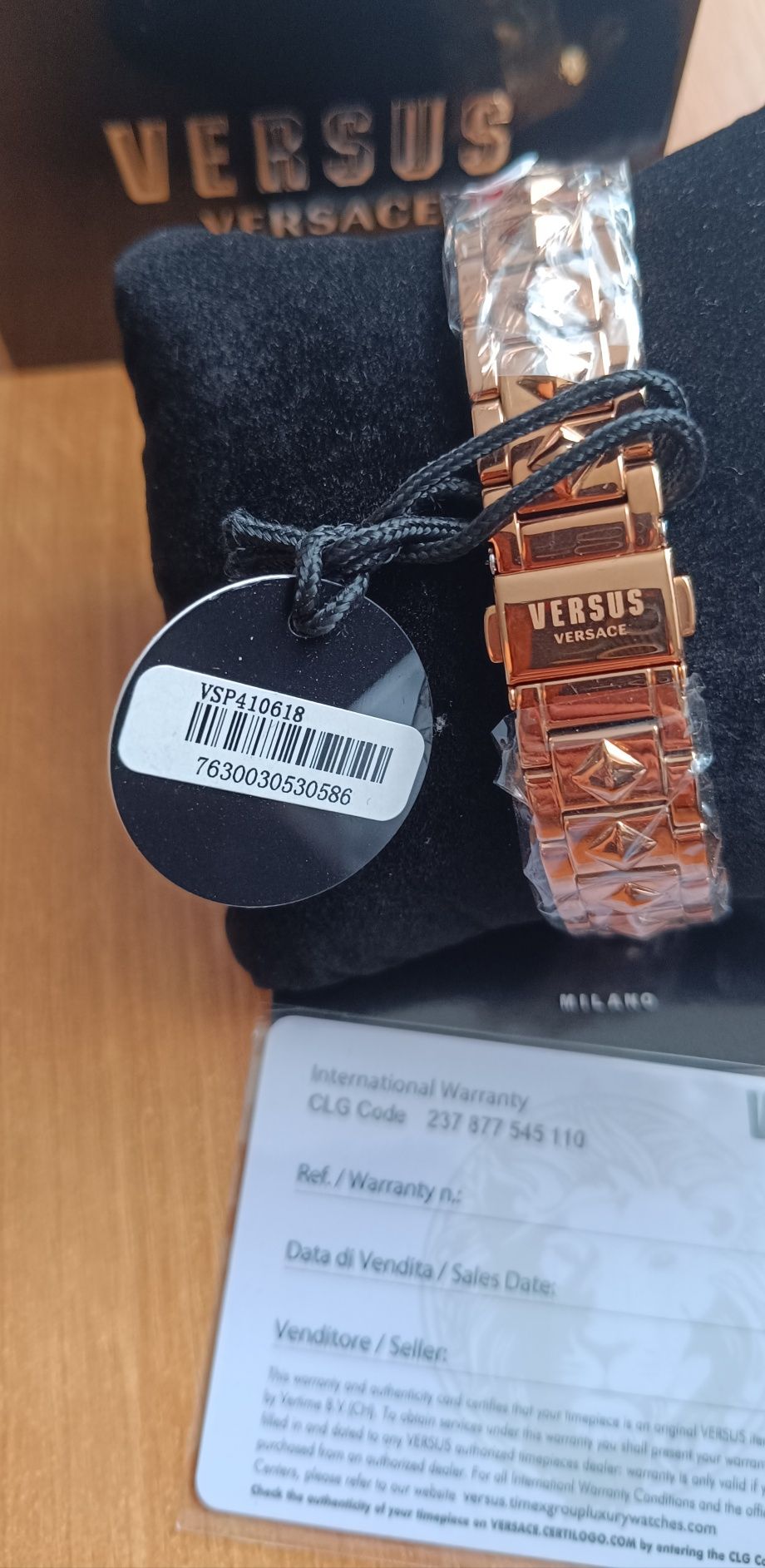 nowy oryginalny zegarek damski Versus Versace