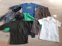 Paczka ubrań dla chłopca  146 Quechua nike Cornette inne