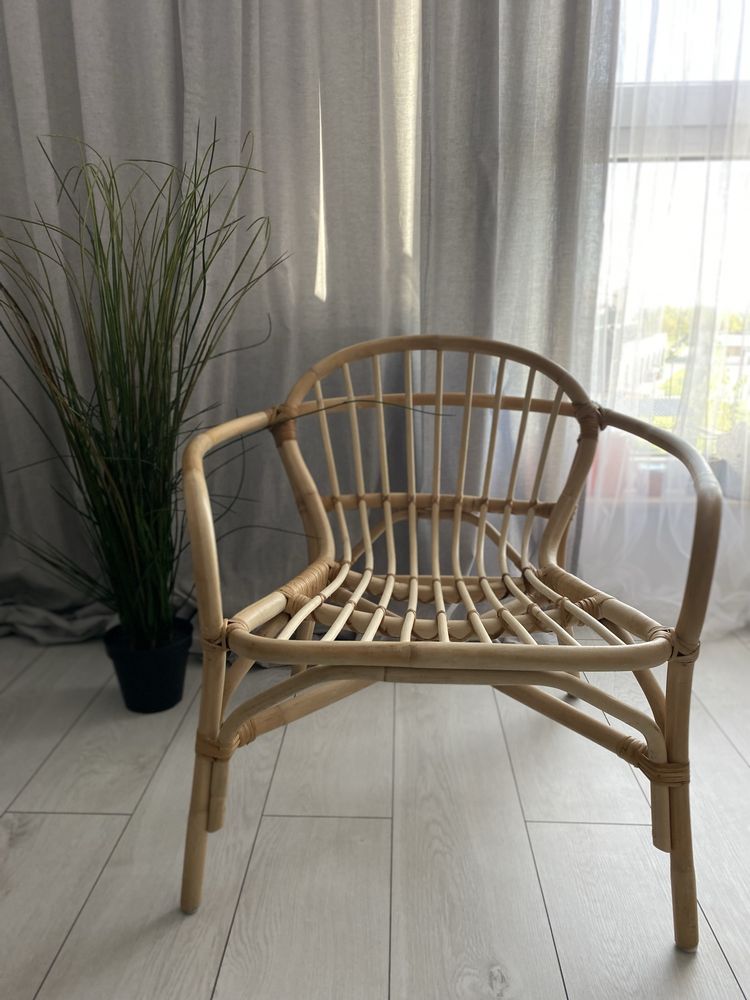Ikea fotel rattan - kolekcja limitowana
