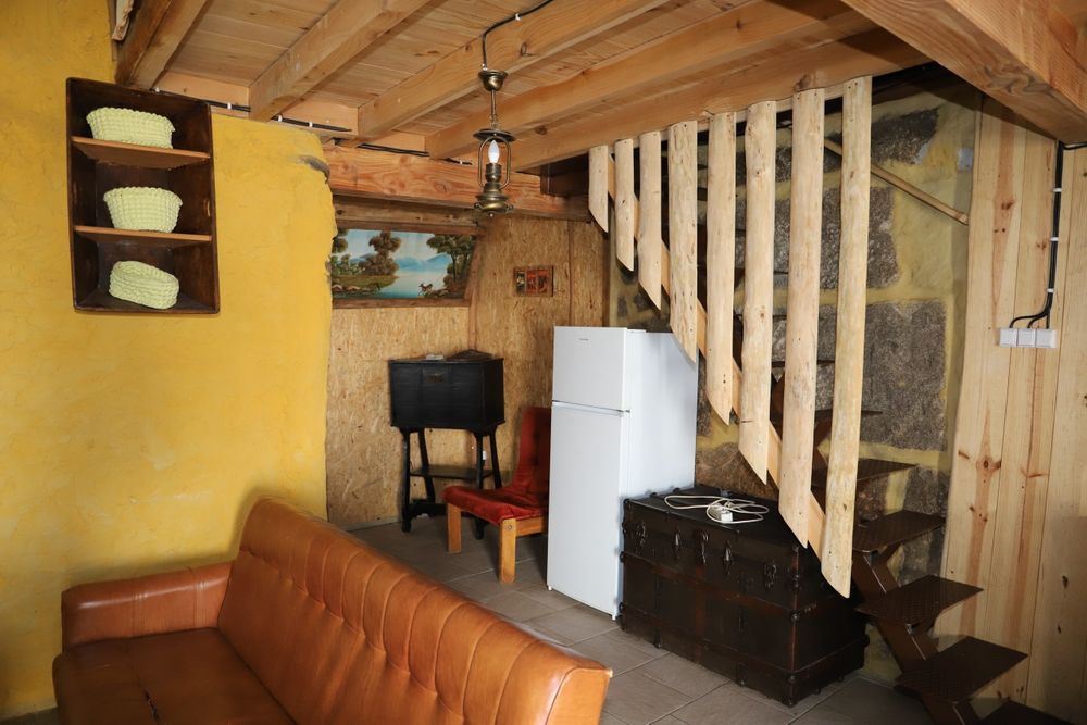 Casa reconstruida na serra da estrela