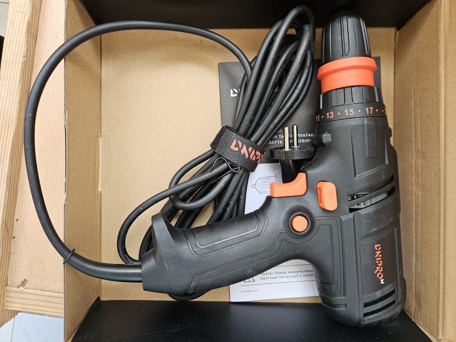 Продам новую дрель Дніпро-м TD-32Q