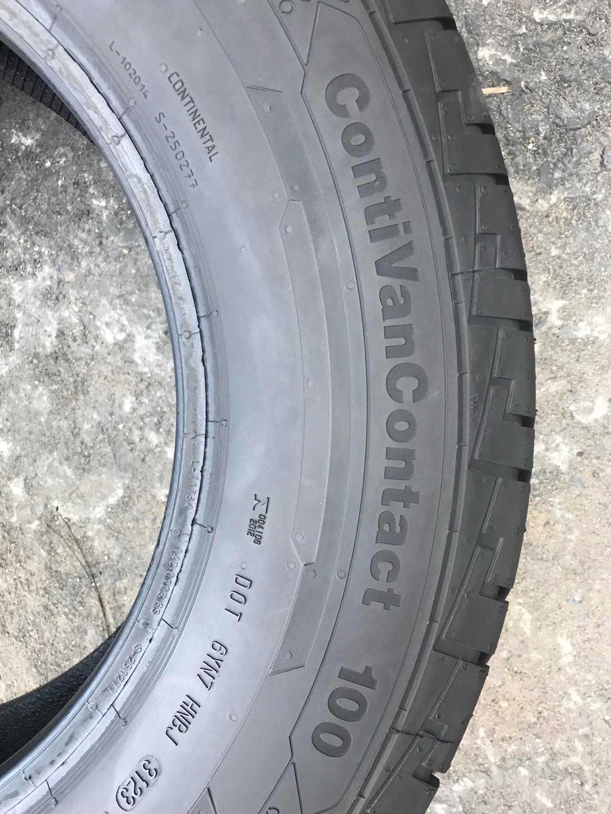 Шини Continental VanContact 100 205/75R16C Комплект Літо Нові Оригінал