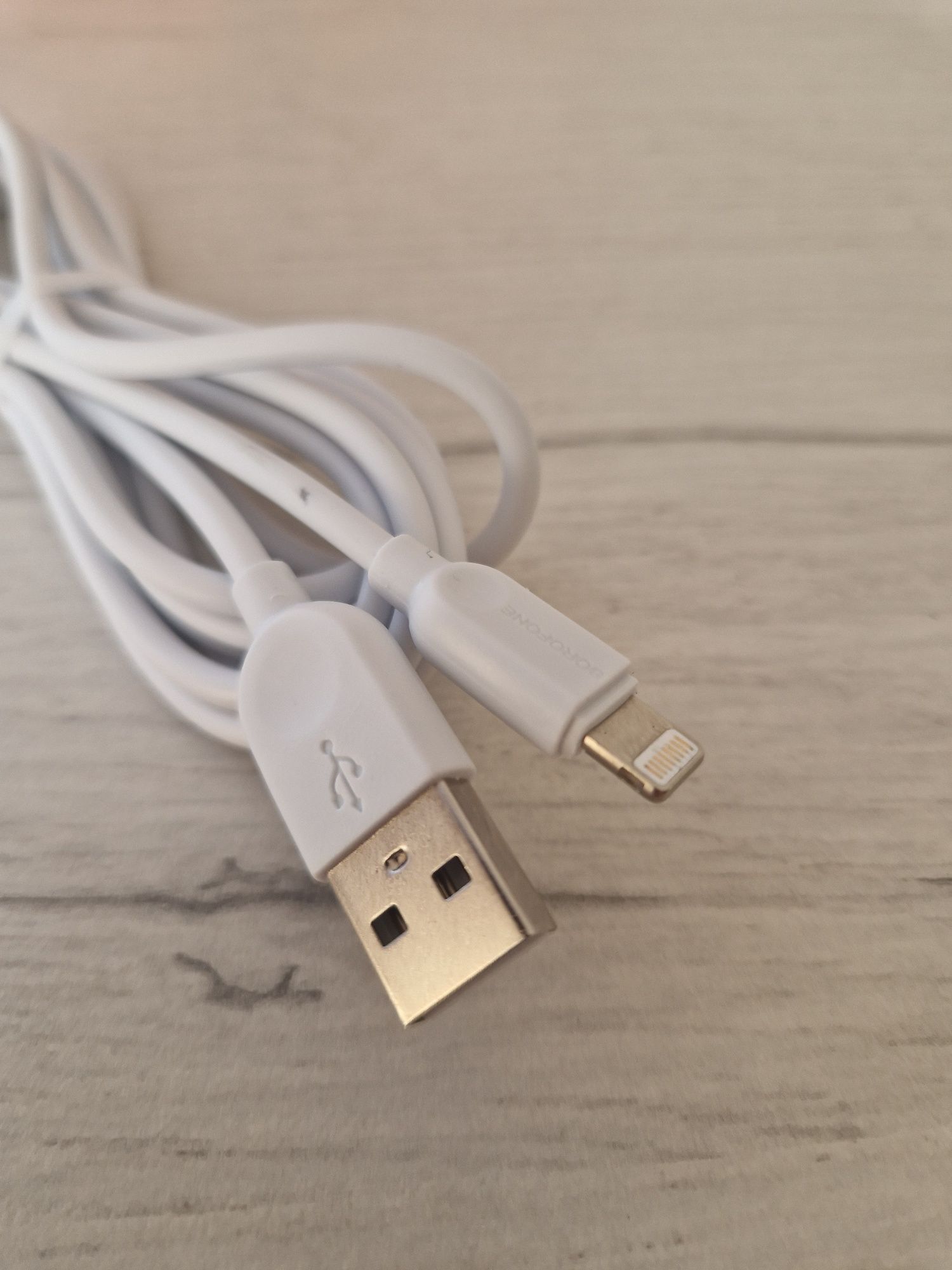 Kabel BX14 LinkJet - USB na Lightning - 2,4A 2 metry biały