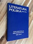 Literatura Polska Dokumentacja Bibliograficzna 1918 - 1944 Stradecki