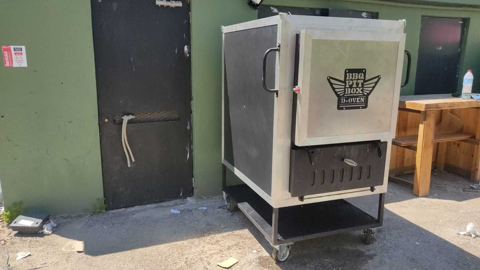 Forno Multi Funcional a Carvão e Lenha