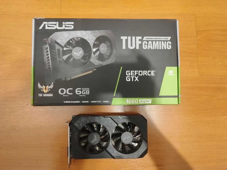ASUS TUF Gaming GeForce® GTX 1660 OC edition 6GB GDDR5