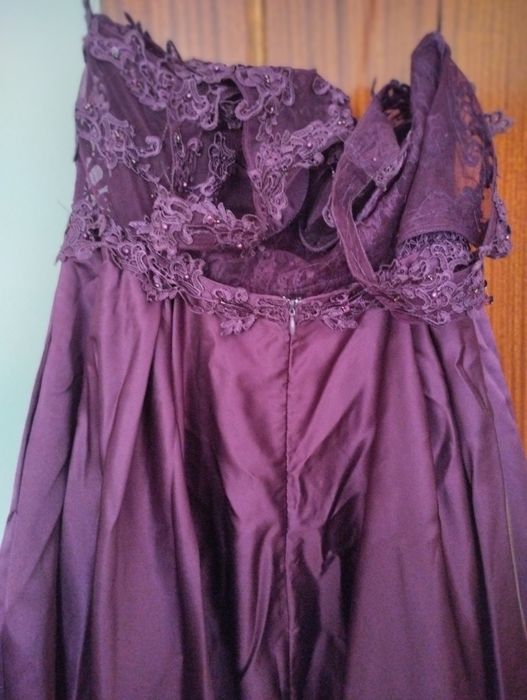 Vestido de cerimónia lilás