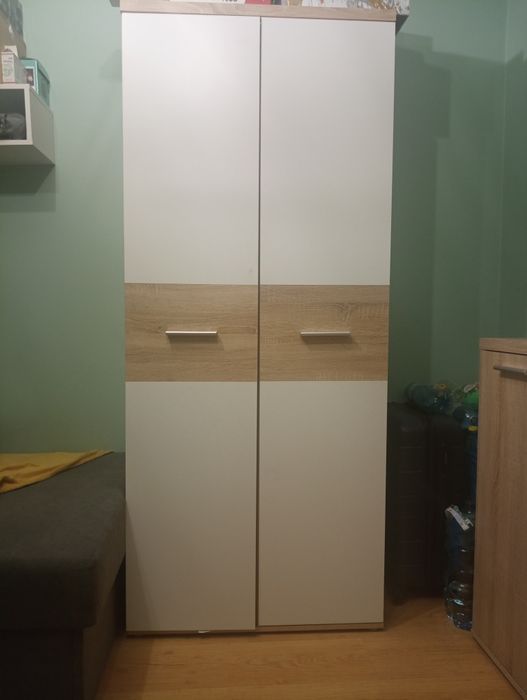 SZafa , biurko dąb sonoma/biały