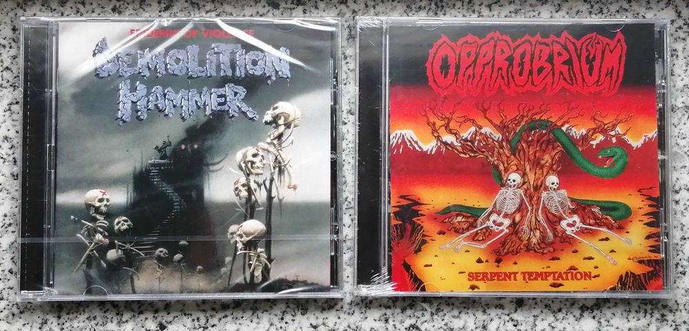 Cds de DEATH METAL (novos)