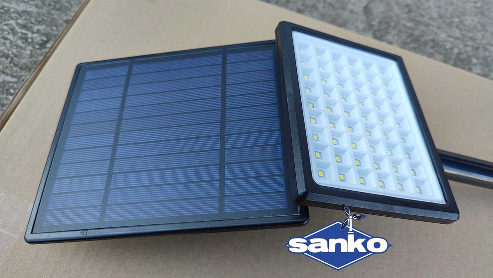 NOWOŚĆ!!! Lampa solarna LED G0904 (10W) 6000K zimna