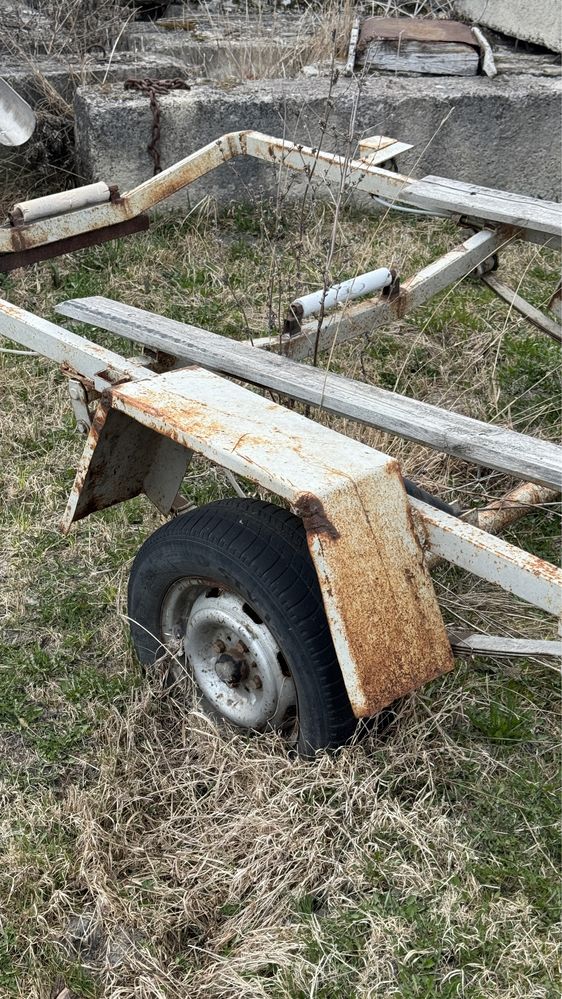 Лафет причіп для човна з документами