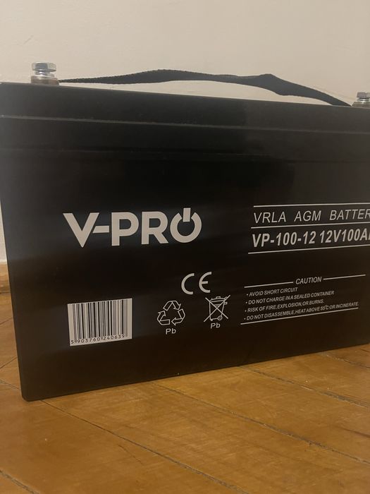 Акумулятор ГЕЛЕВИЙ   VOLT POLSKA    AGM 12V 100Ah