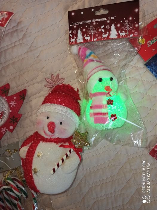 Набір декоративний. Сніговик