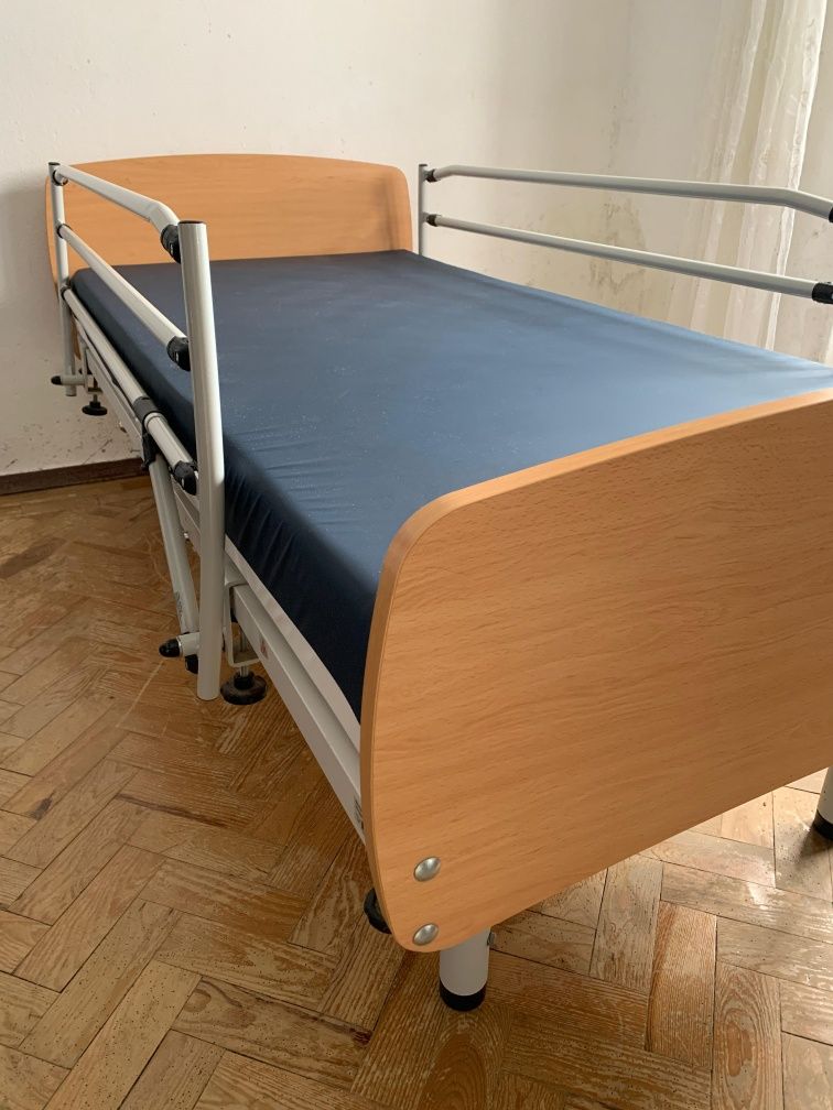 Cama articulada com colchão anti escaras