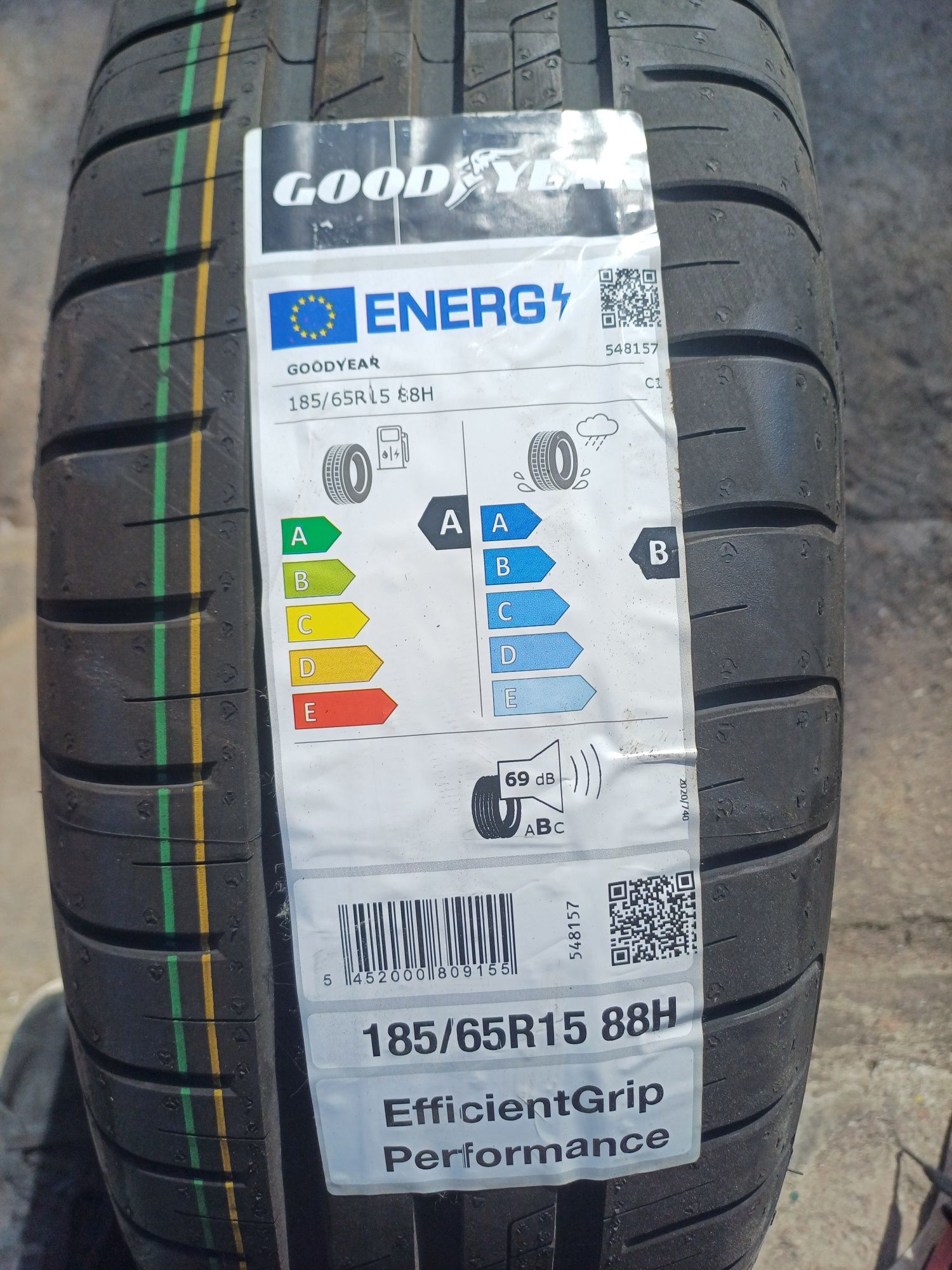 Nowa opona lato 185 65 R15 88H Goodyear Efficientgrip Performance