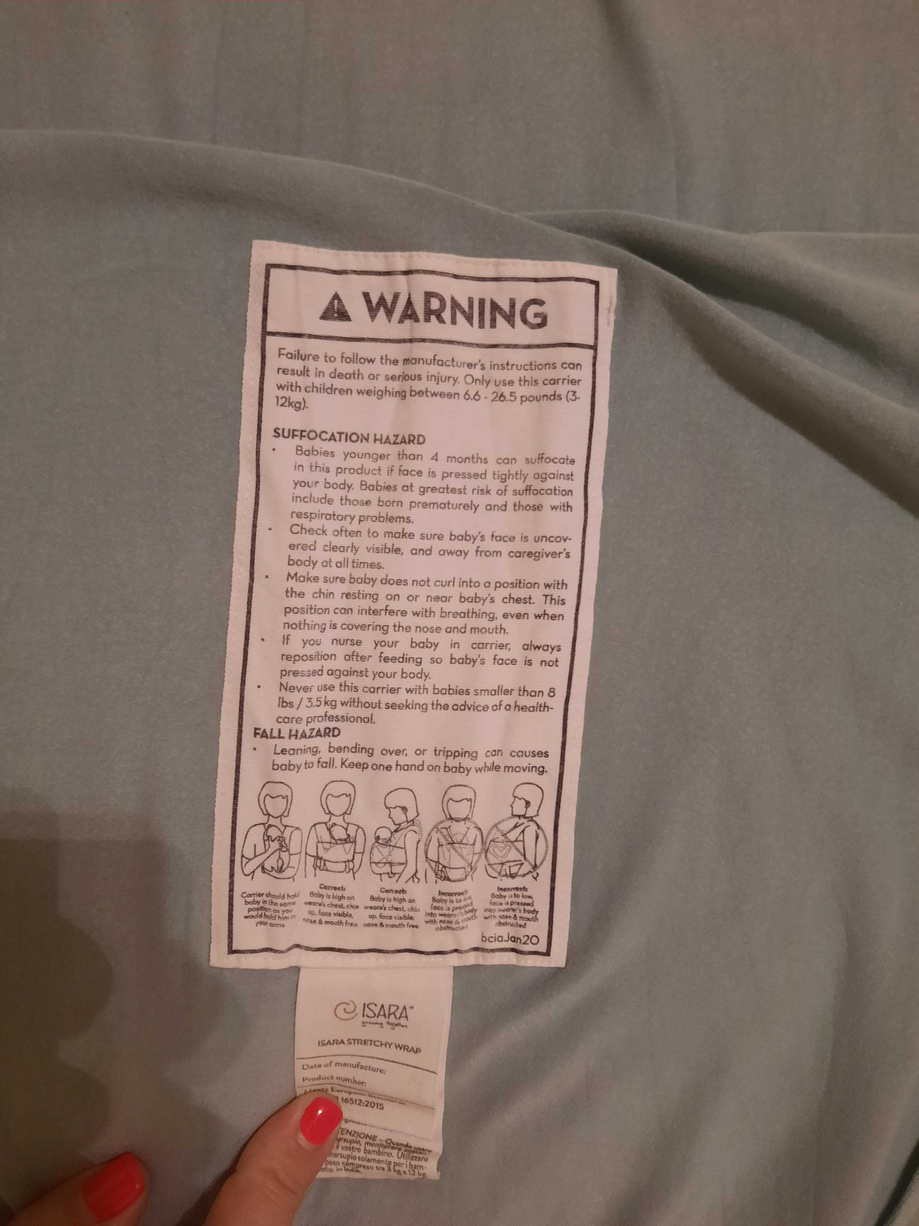 Pano para babywearing/Sling