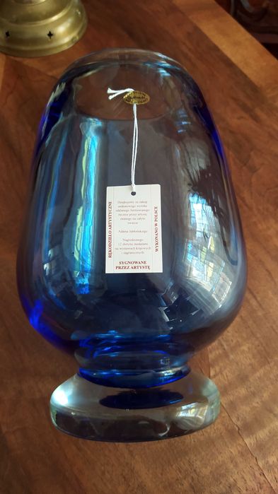 Adam Jabłoński , Wazon  nr. katalogowy JW. 050- Huta Makora ,Tarnowiec