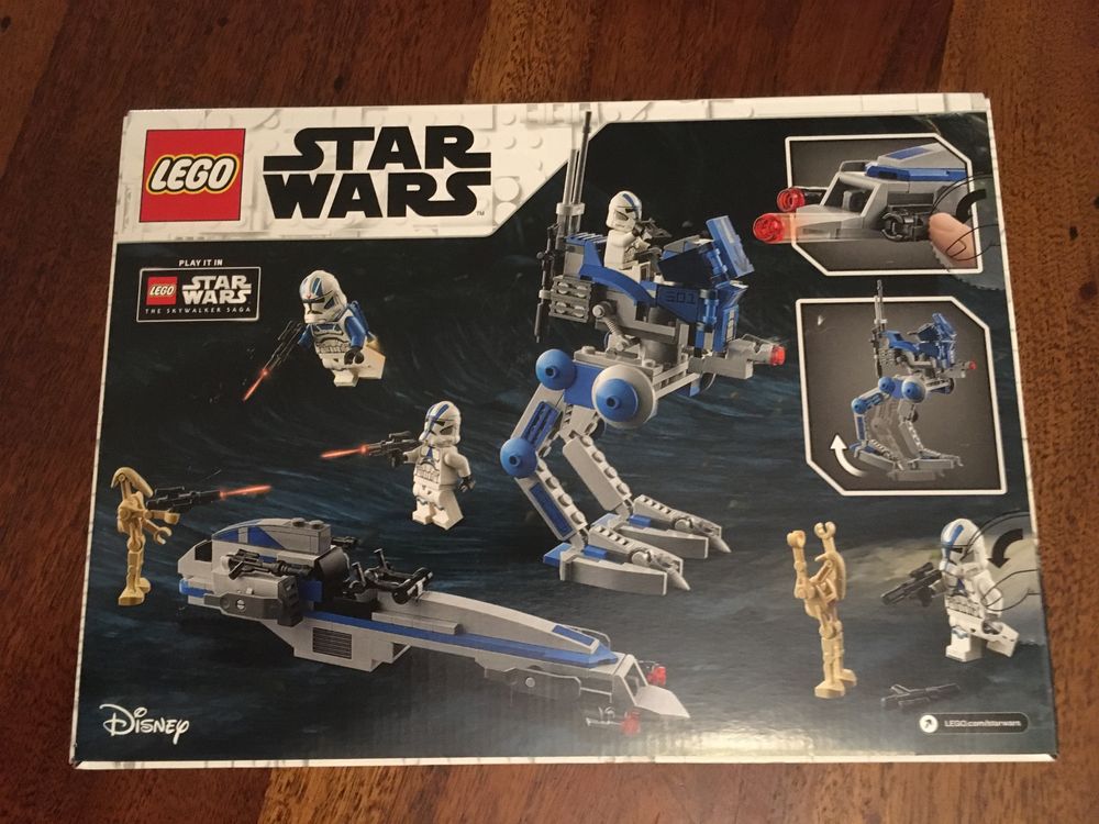 NOWY zestaw LEGO 75280 STAR WARS - Żołnierze-Klony z 501. Legionu