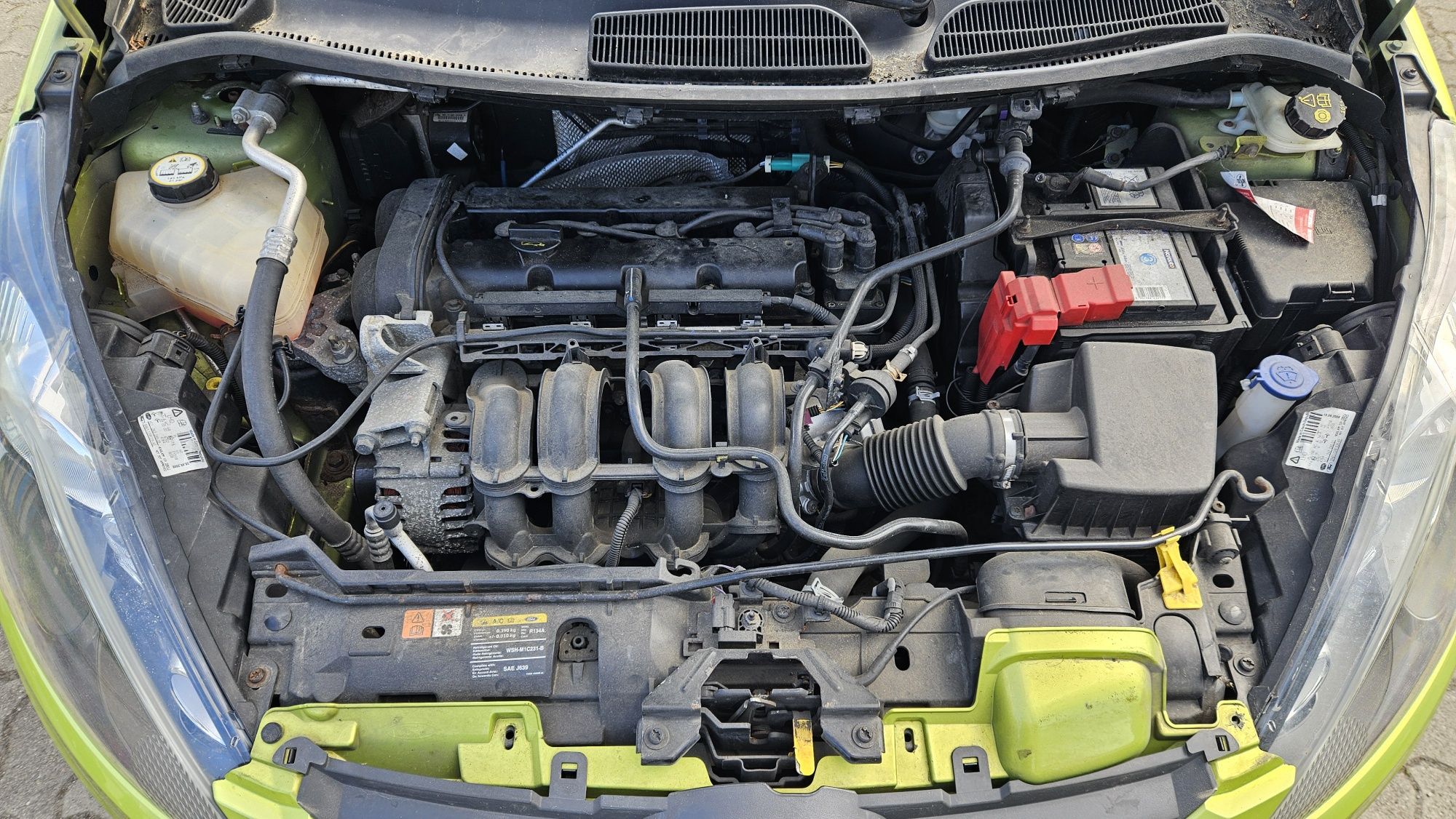 08r FORD FIESTA 1,3 82KM klima sprawna rej w Pl