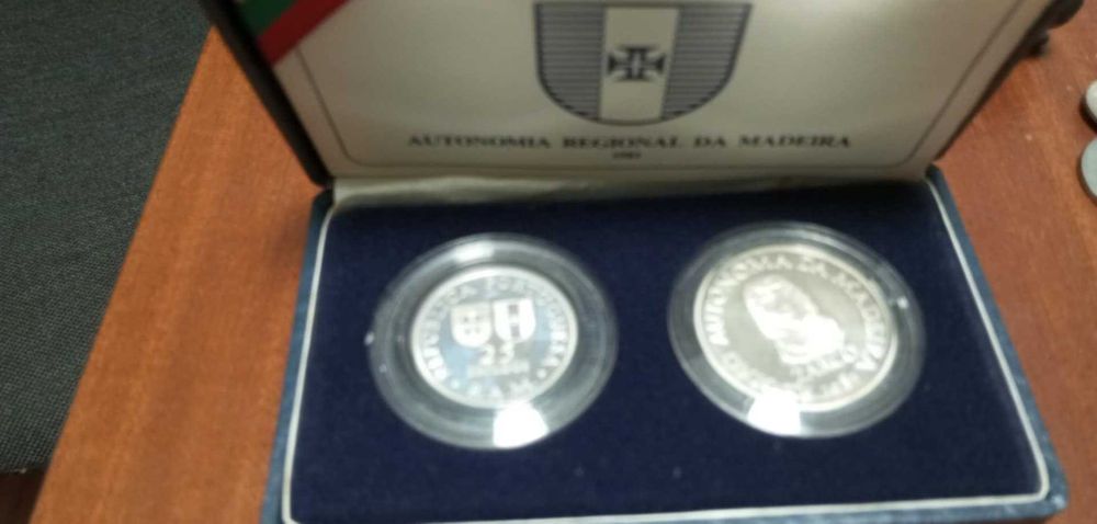 Coleção moedas antigas