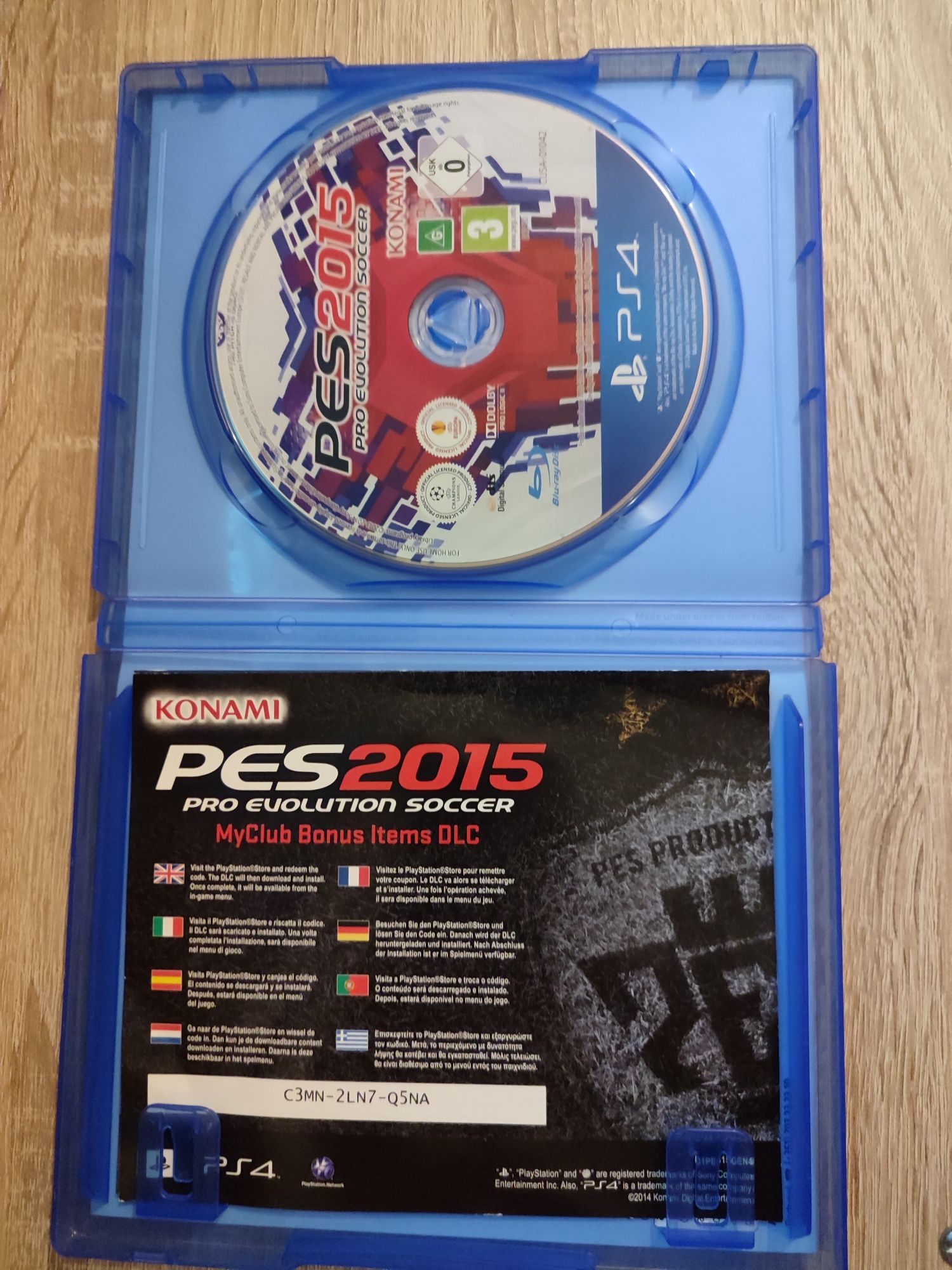 PES 2015 PS4 Pro evolution soccer