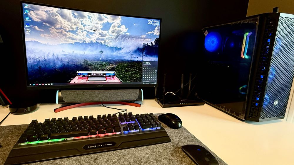 Komputer do gier Ryzen 5 2600 / RTX 2060 / 16 GB RAM
