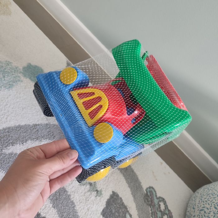 Duża ciężarówka zestaw do piaskownicy nowy