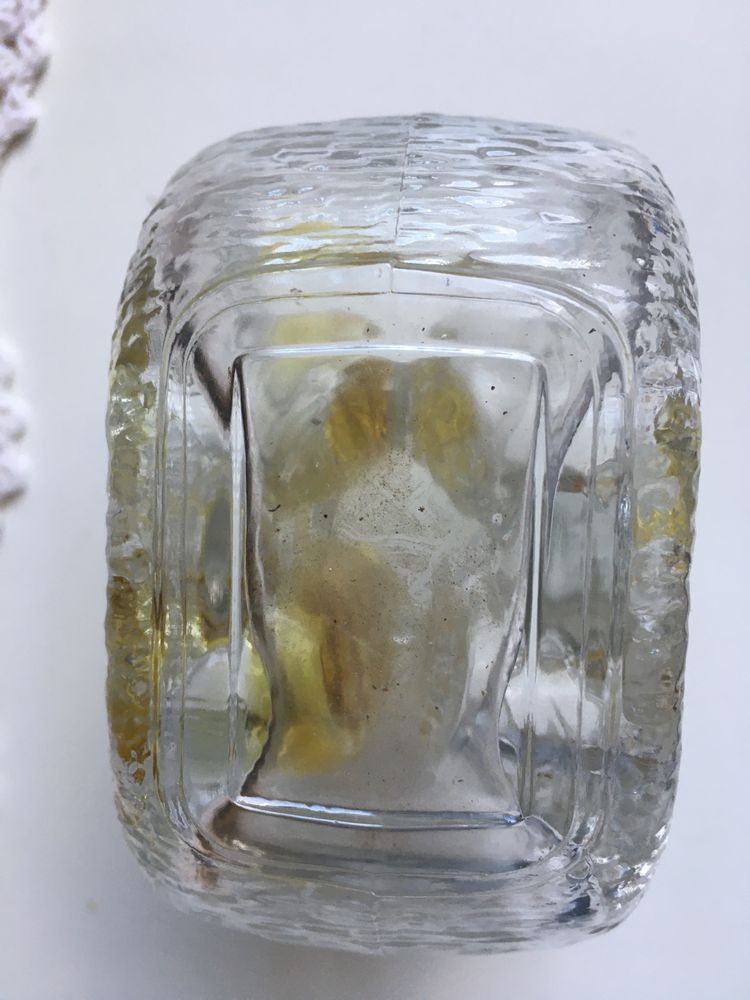 Walther Glas Wase - szklany wazon wazonik vintage naklejka