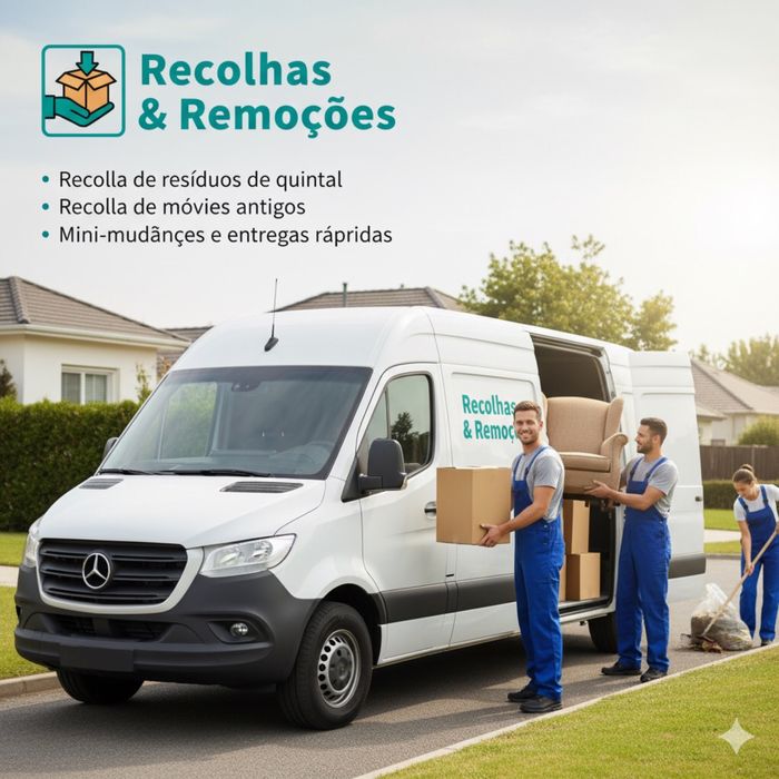 Transportes, Jardinagem, Limpezas e Reparos domésticos