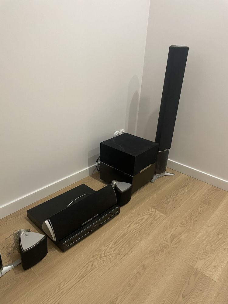 Zesta kina domowego JAMO 5+1 SUBWOOFER amplituner Głośniki