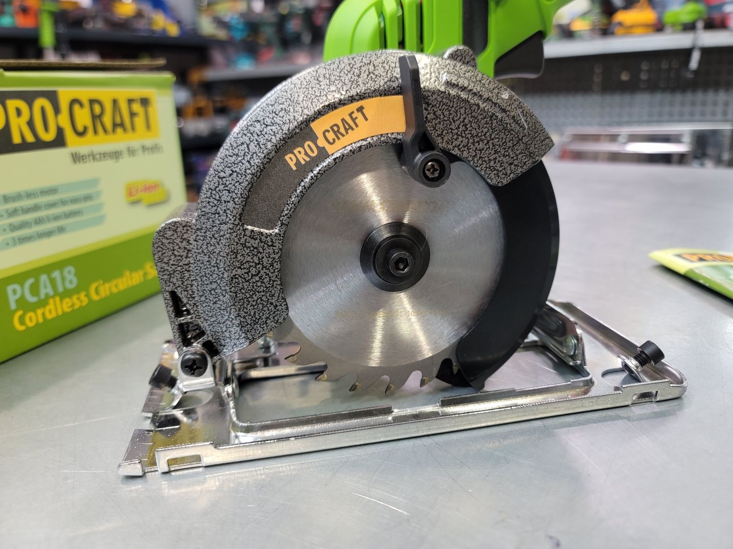 Мини Циркулярная Дисковая пила Procraft PCA18 Гарантия 12мес Бесщеточн