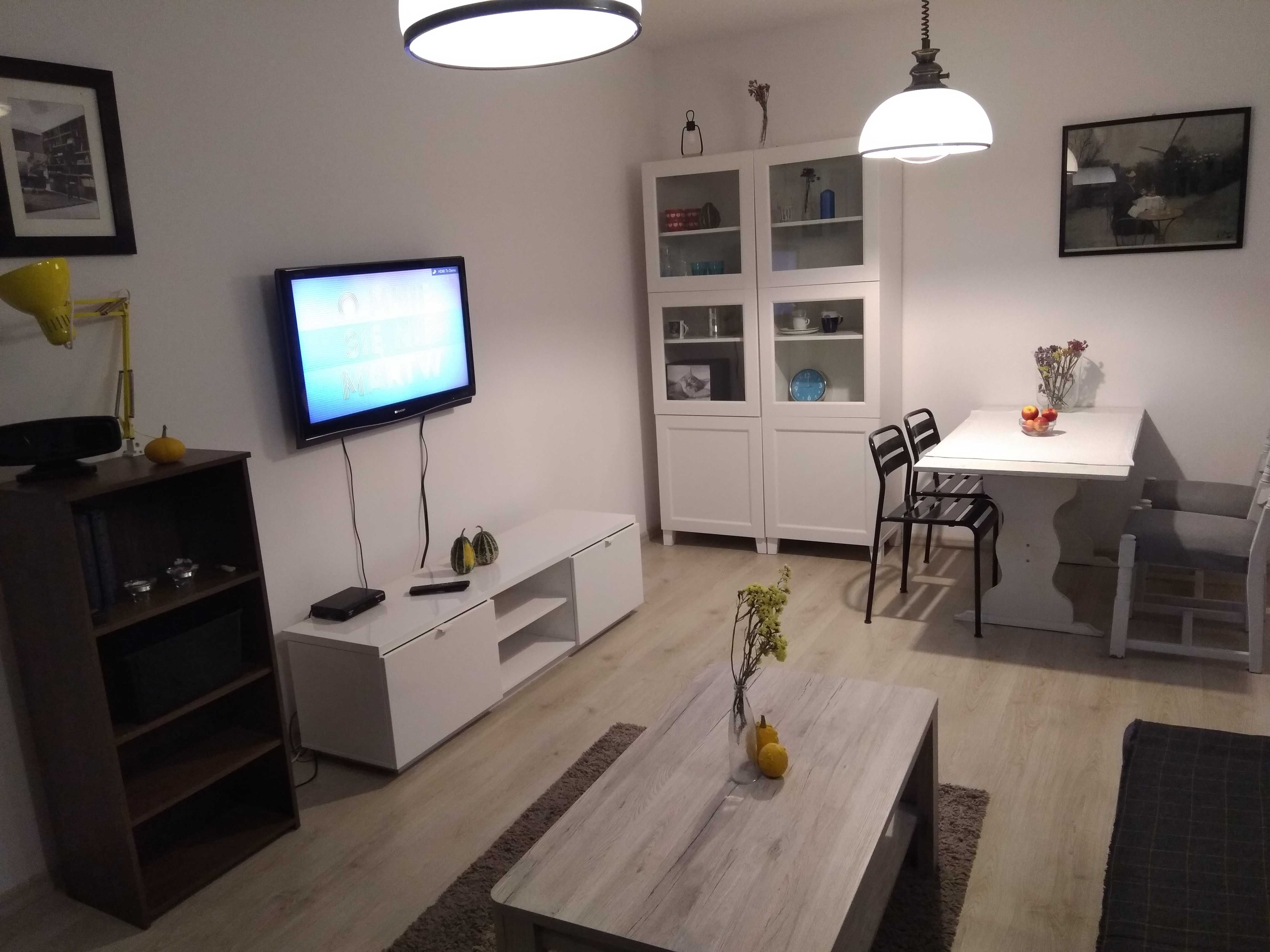 Apartament nad morzem w Gdańsku z dużym balkonem.