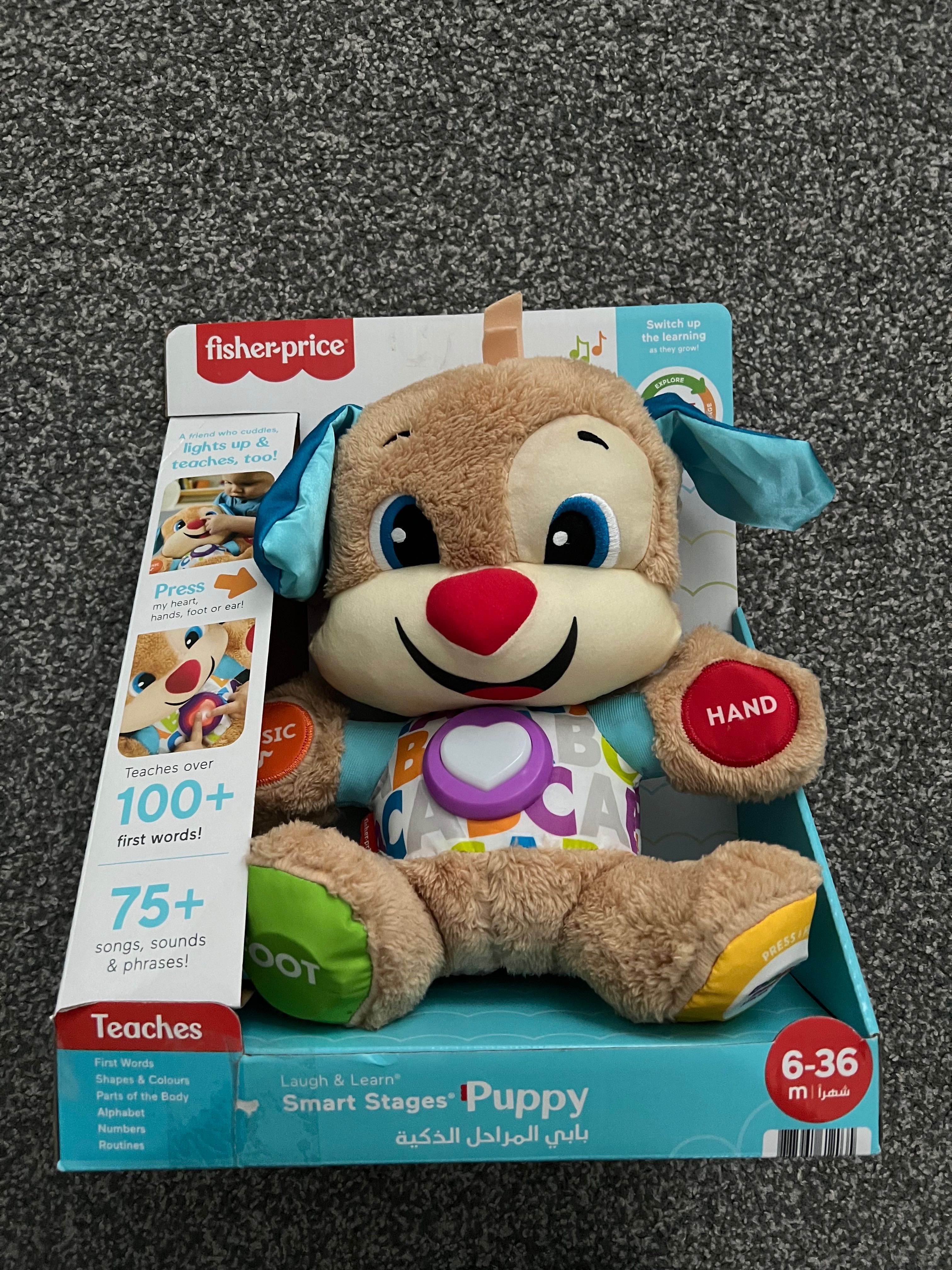 Fisher-Price умный щенок Laugh & Learn Smart Stages Puppy (Новый)