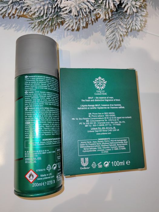 Zestaw męski Parfum BRUT PARIS 1965 AFTER SHAVE*OKAZJA!