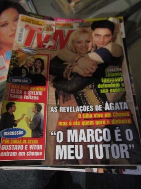 revistas antigas de TV Mais TV GUIA etc