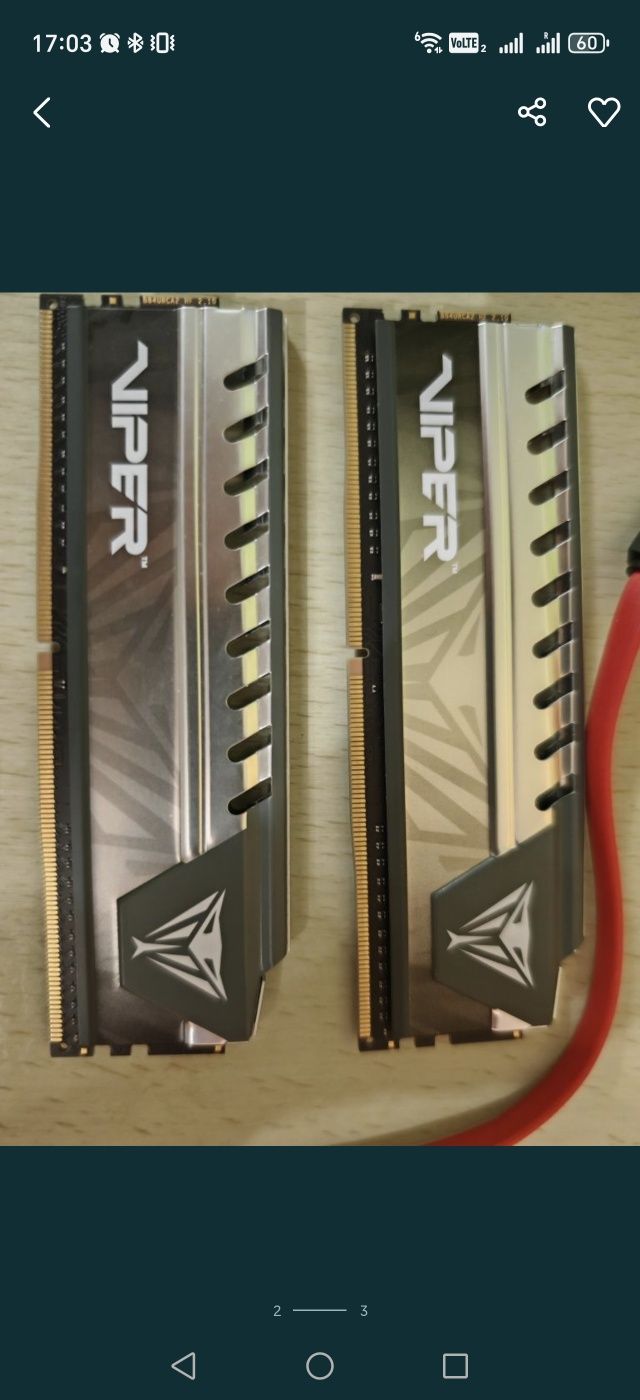 Sprzedam 8 GB DDR4 RAM patriot