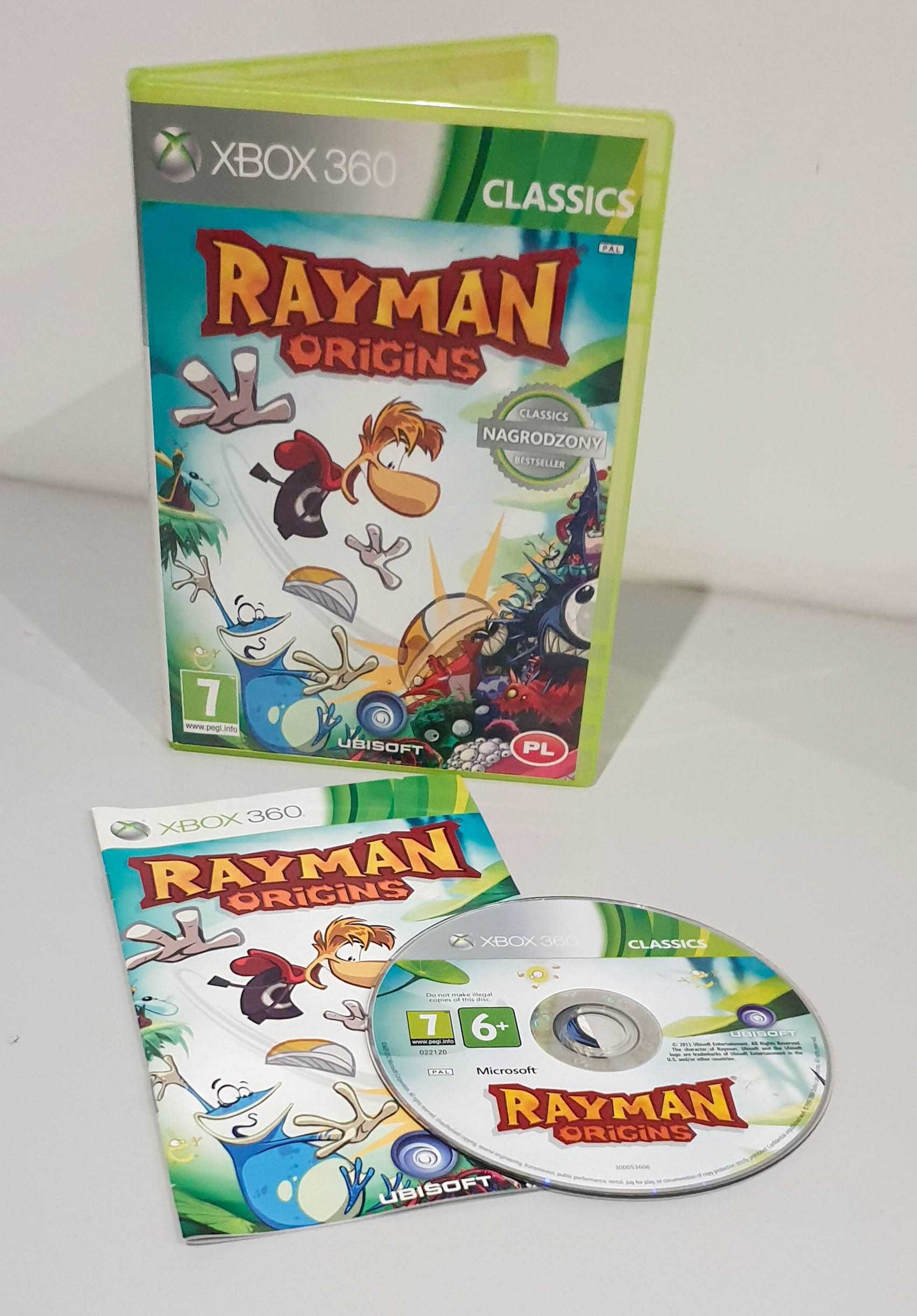 Gra Rayman Origins Xbox 360 3 x PL