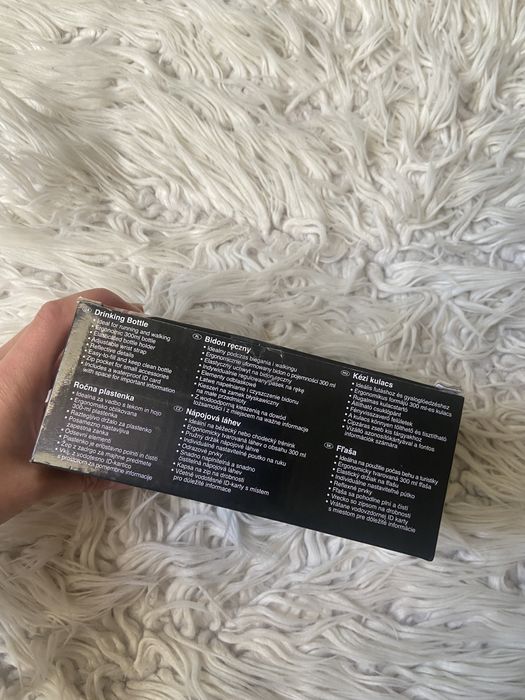 Nowy bidon ręczny na trening bidon Crivit saszetka