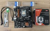 Płyta główna ASRock H110M-HDV + procesor i5-6500 + 16 gb  + chłodzenie