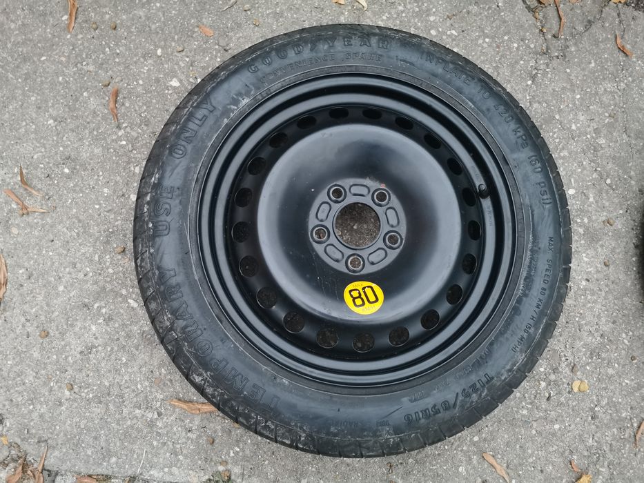 Koło DOJAZDOWE dojazdówka 15/16 4/5x98,4/5x100,4/5x108,5x110,5x112