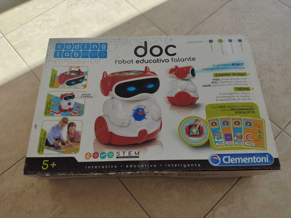 Robot educativo falante