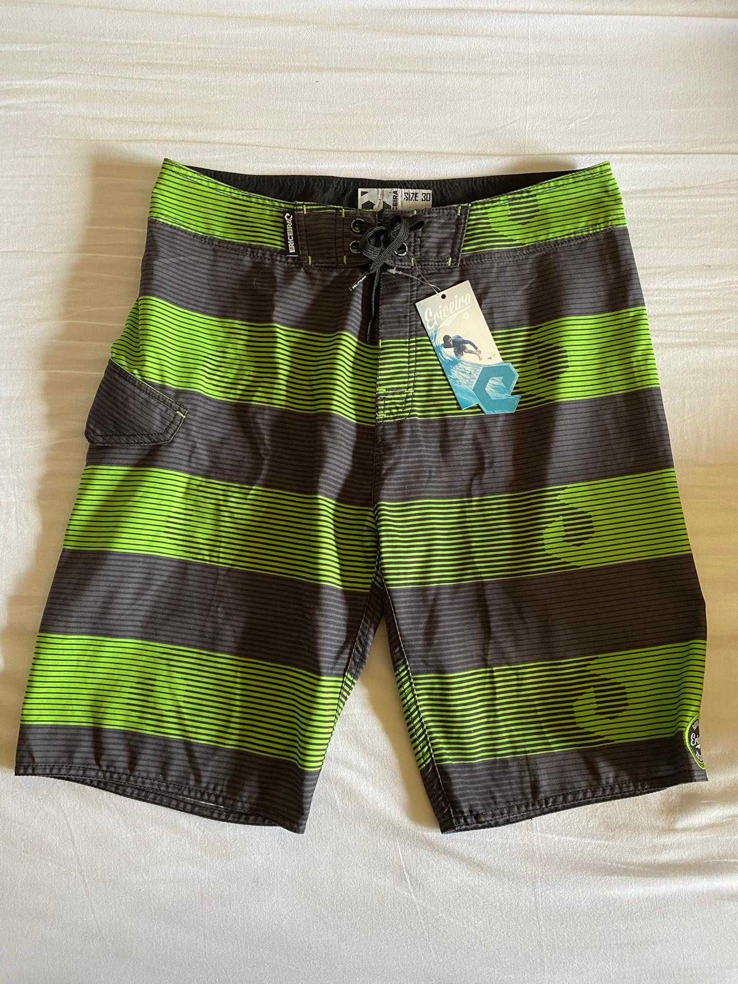 Calções de Banho Ericeira (BoardShorts) nunca usados com etiqueta