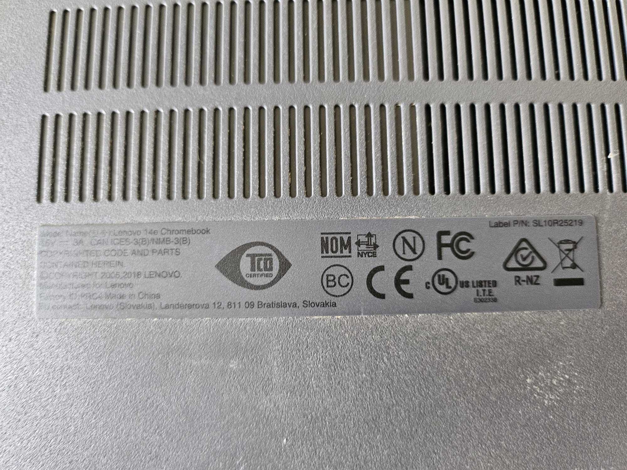 Computador portátil Lenovo Chromebook 14e