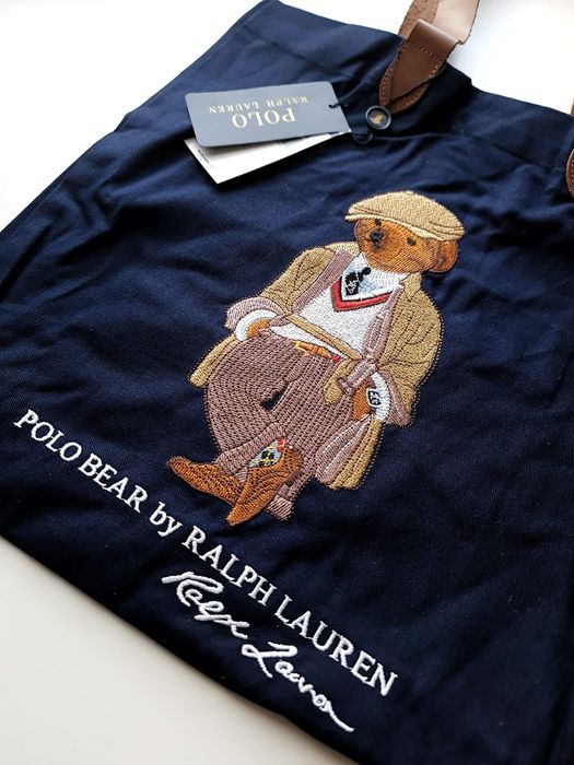 NOWA Torebka shopperka Polo Ralph Lauren Miś