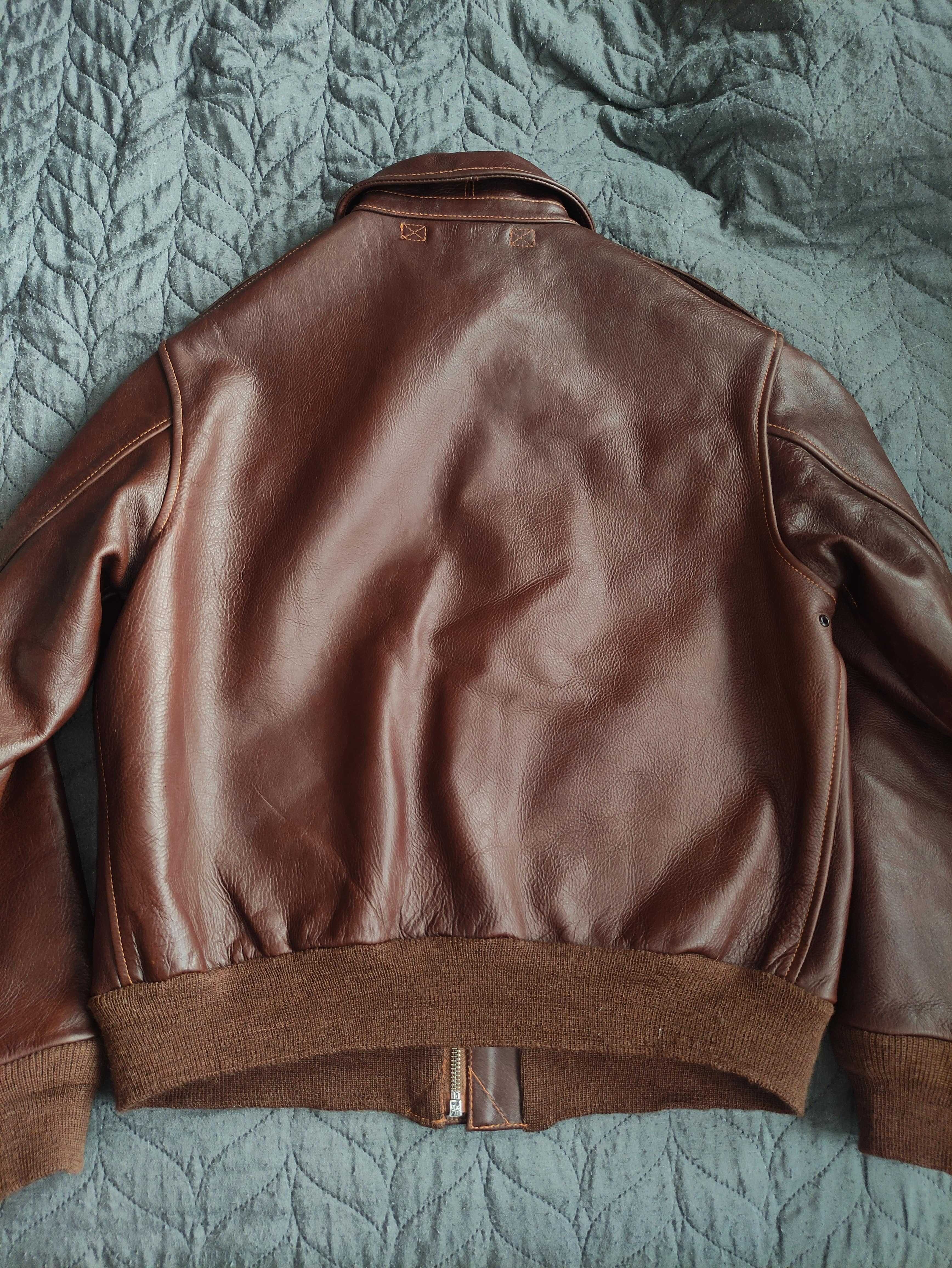 Kurtka pilota lotnicza A-2 nowa L USAF horsehide