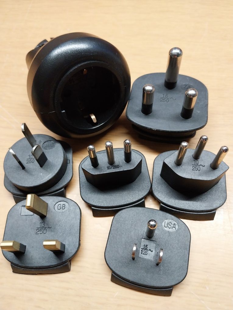 Kit de viagem para tomadas