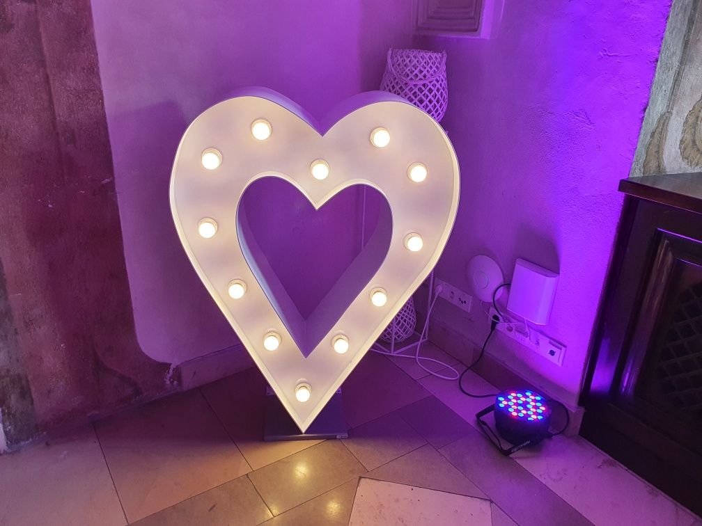 Miechów Cyfra 18ka   40 50 60 Napis Love Serce Led Nagłośnienie Nami