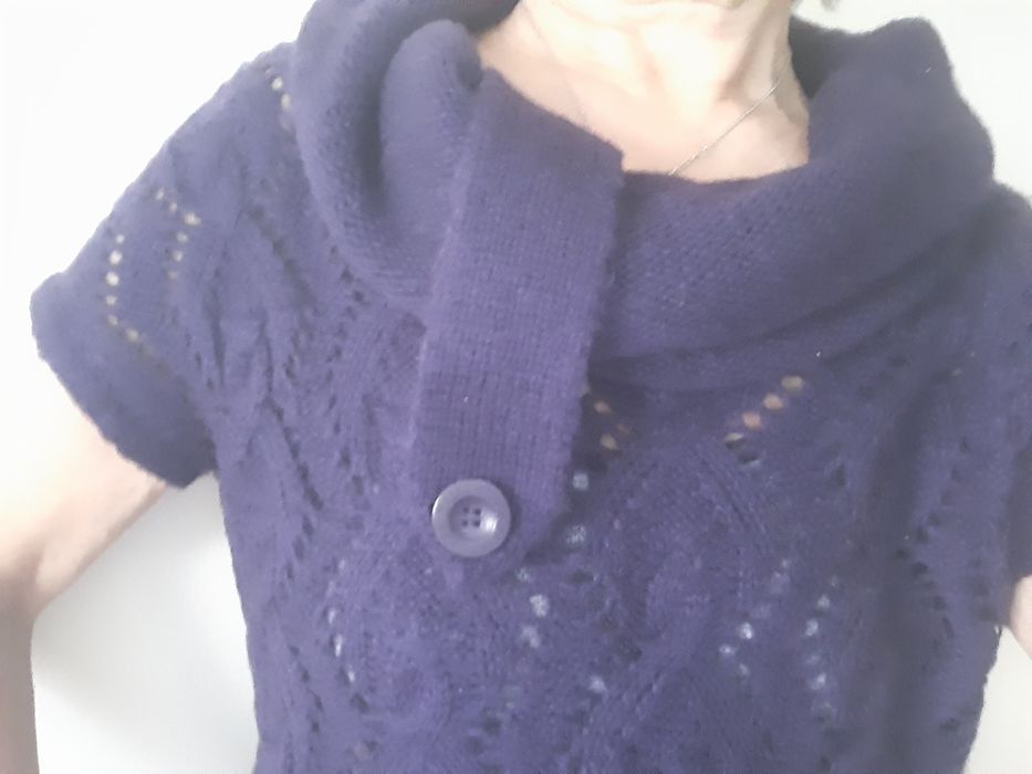 Pulôver sem mangas, com gola alta e  larga, Tally Weijl